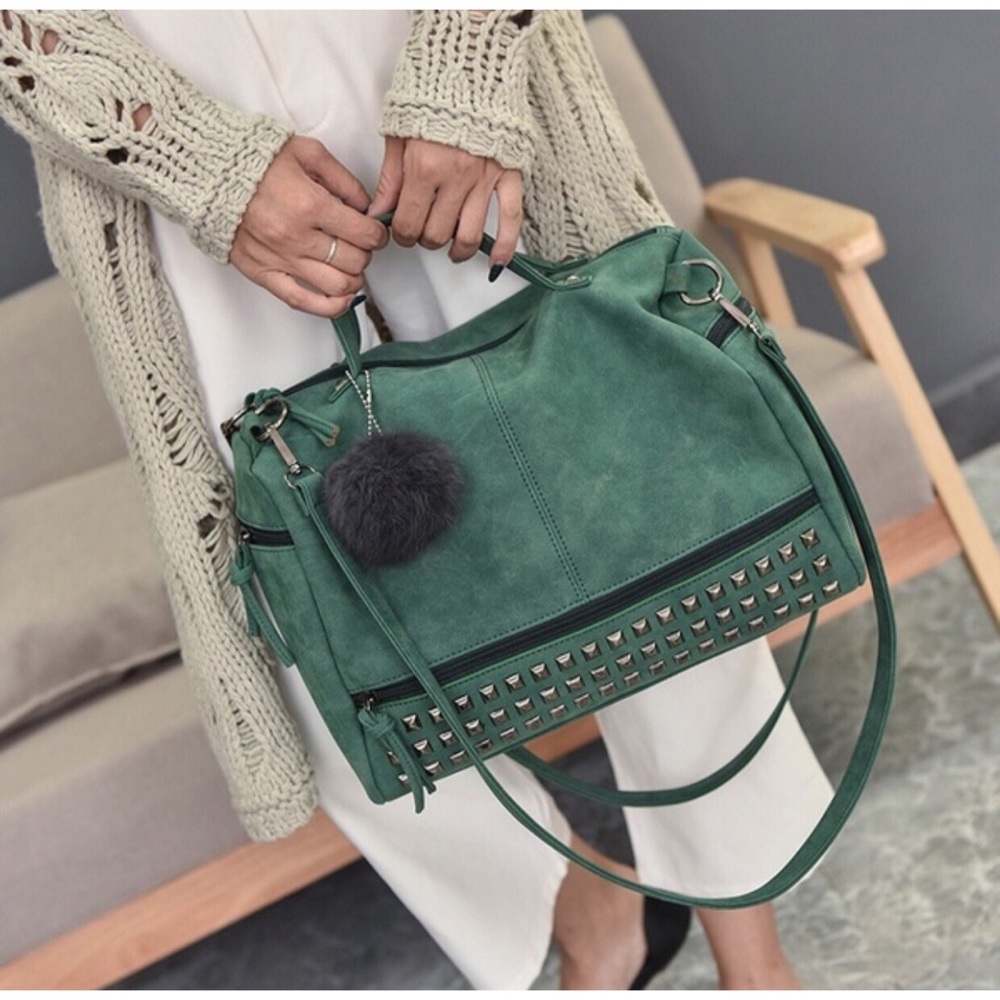 leather tote bag